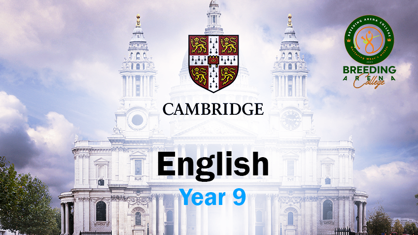 Cambridge English - Year 9