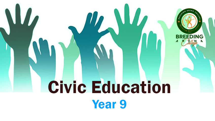 Civic Education- Year 9